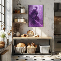 Spectral Warrior Art: Dark Fantasy or Mythology Poster PosterGoat