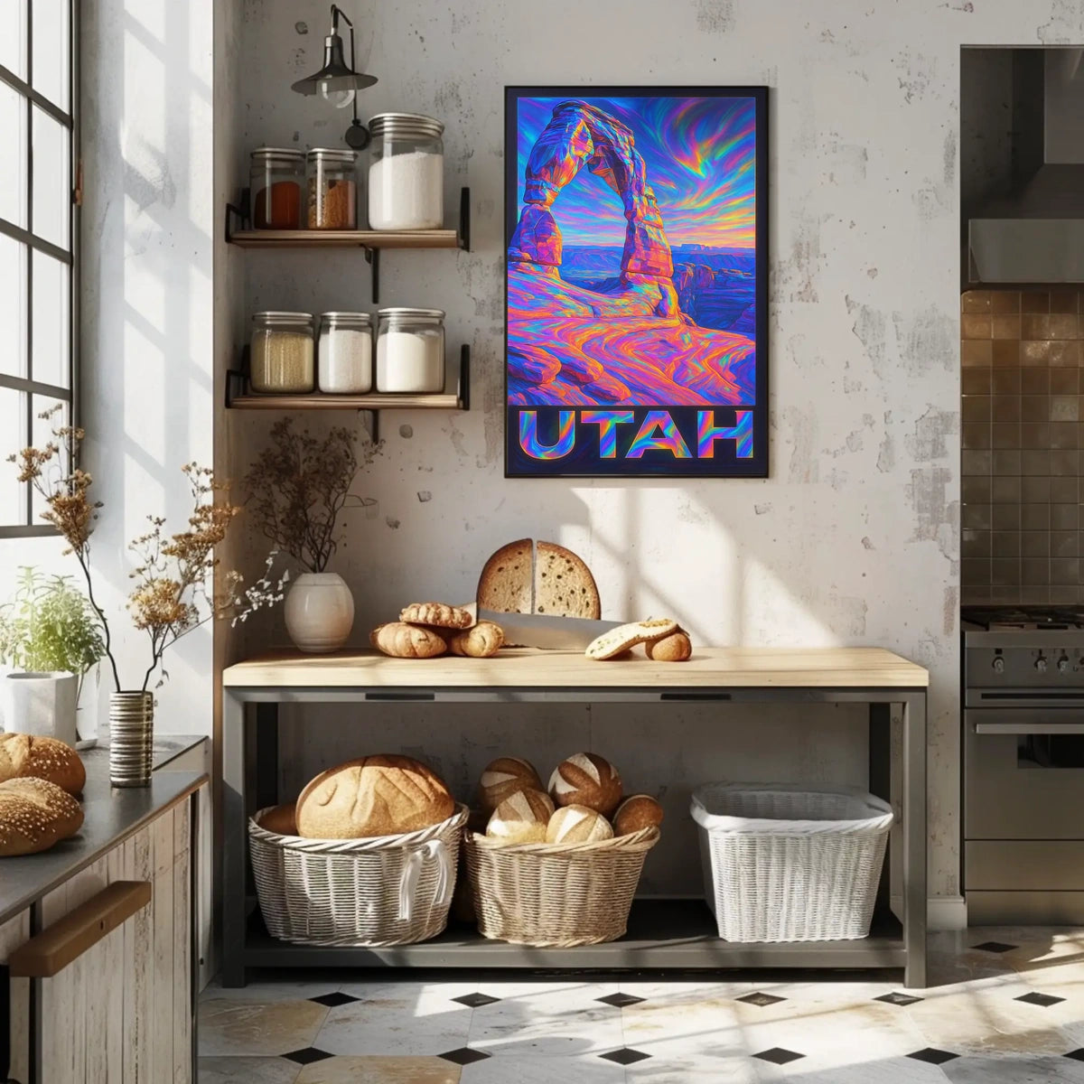 Vibrant Utah Landscape Poster