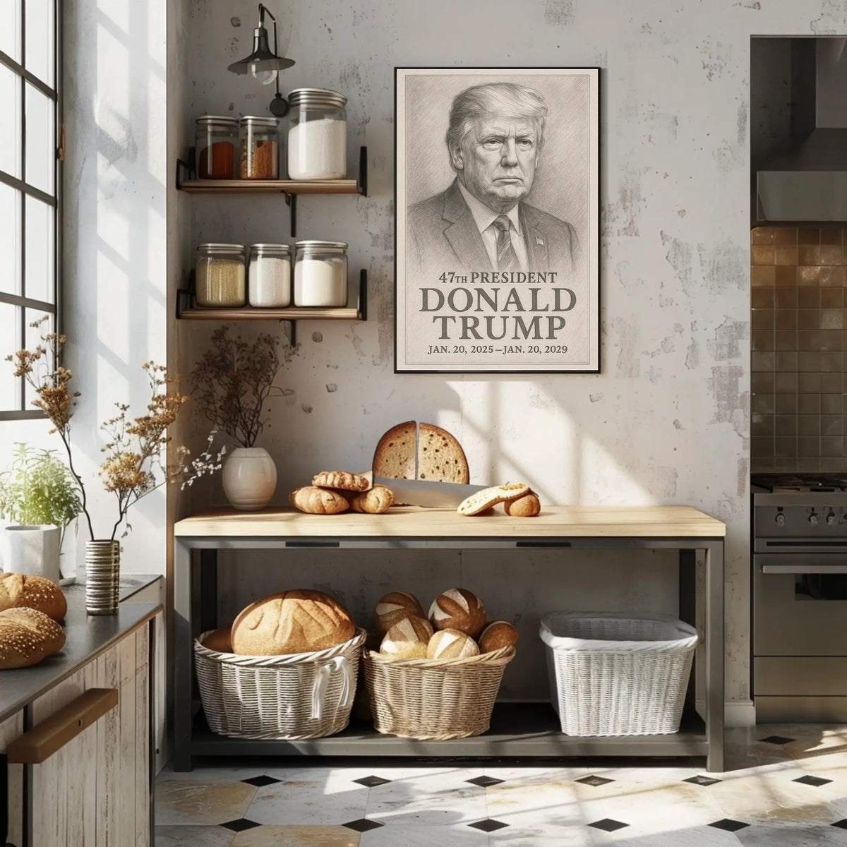 Donald Trump 47th President Poster