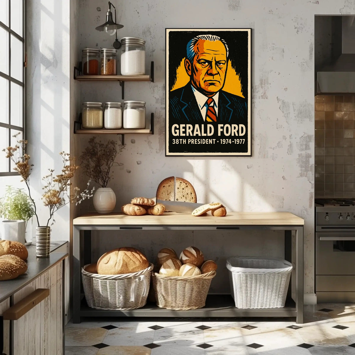 Gerald Ford 38th President Poster
