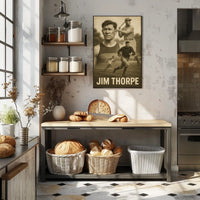 Jim Thorpe A Legendary Athlete Poster