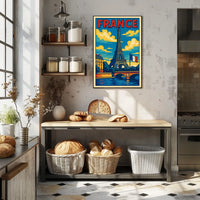 France Travel Poster