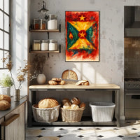 Vibrant Expression Poster
