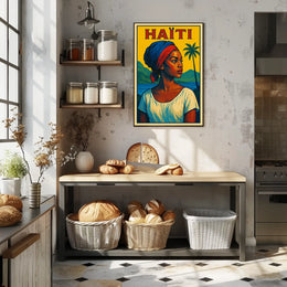 Haiti A Vibrant Tribute Poster