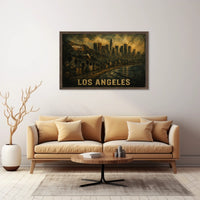 Los Angeles Skyline Poster