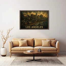 Los Angeles Skyline Poster