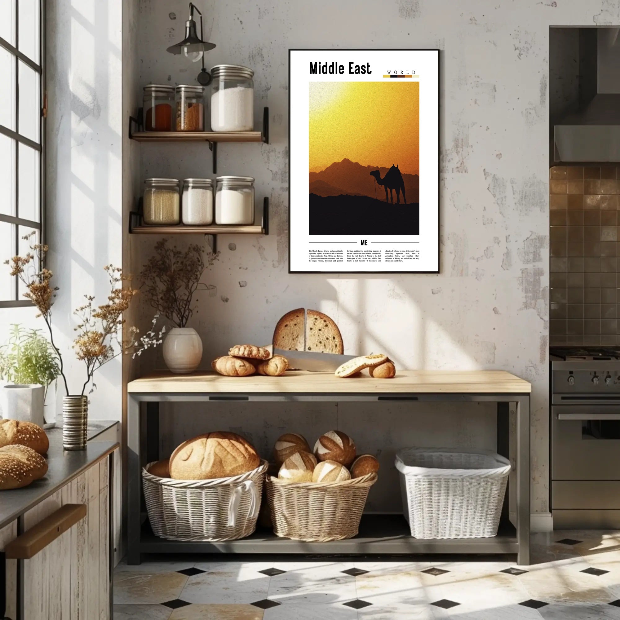 Middle Eastern Heritage Celebration Cultural or Heritage Poster PosterGoat