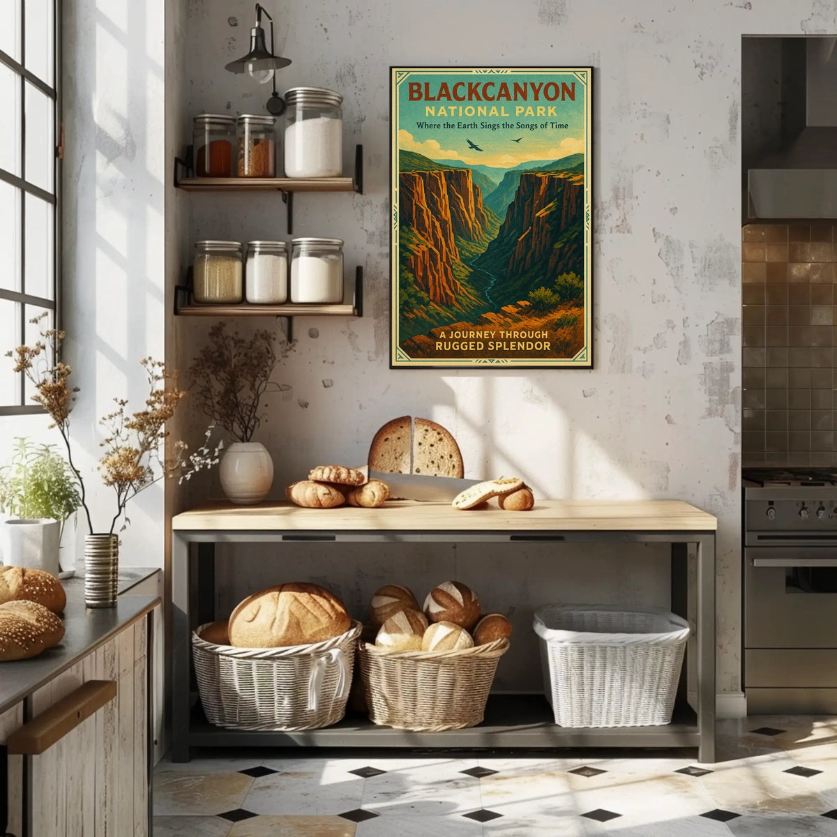 Blackcanyon National Park Poster