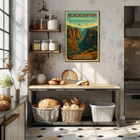 Blackcanyon National Park Poster