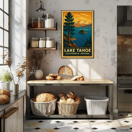 Lake Tahoe Scenic Poster