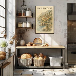 Amalfi Coast Scenic Beauty Poster