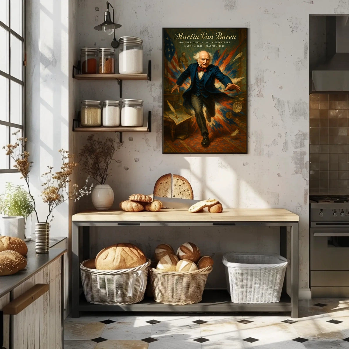 Martin Van Buren 8th President Poster