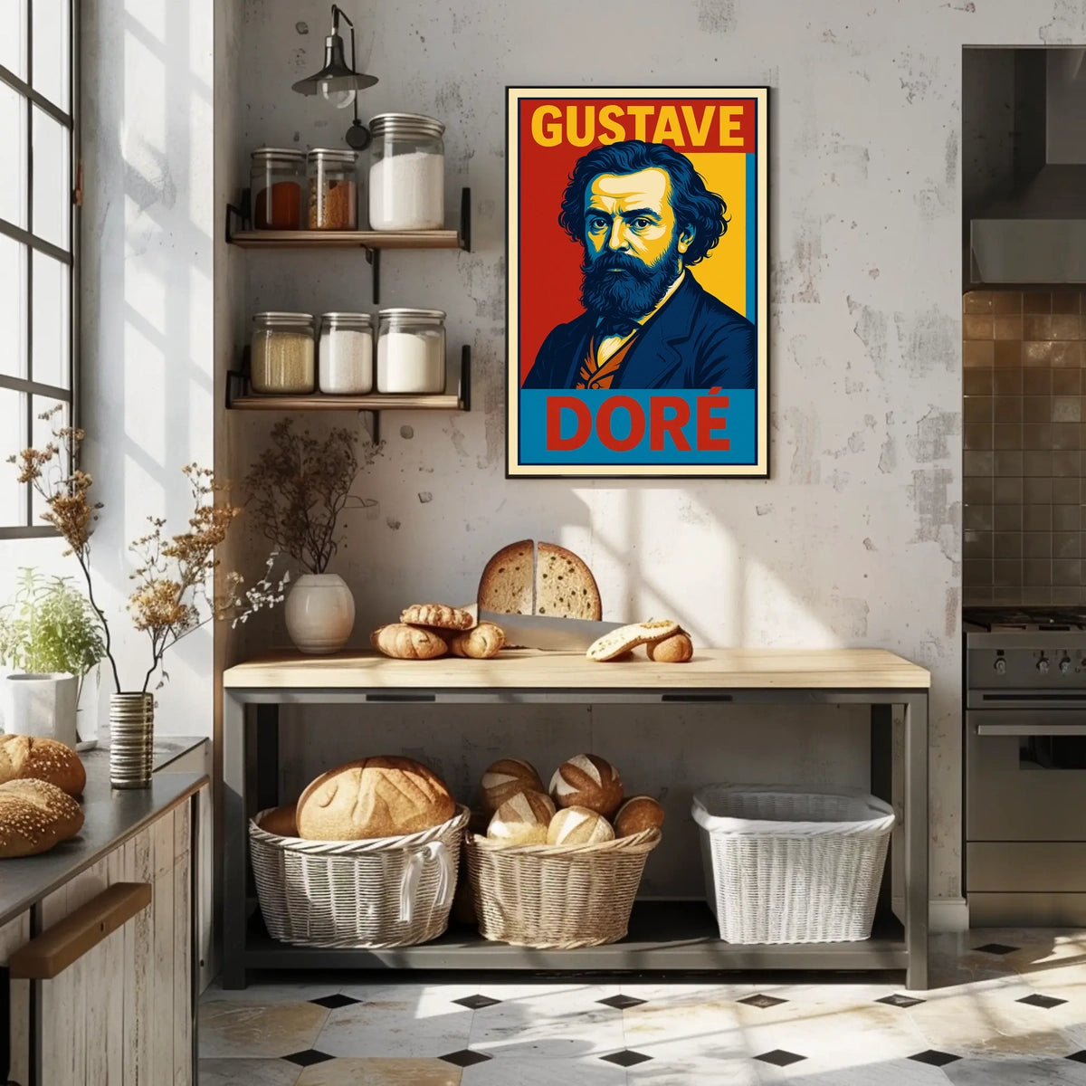 Gustave Doré Artistic Tribute Poster