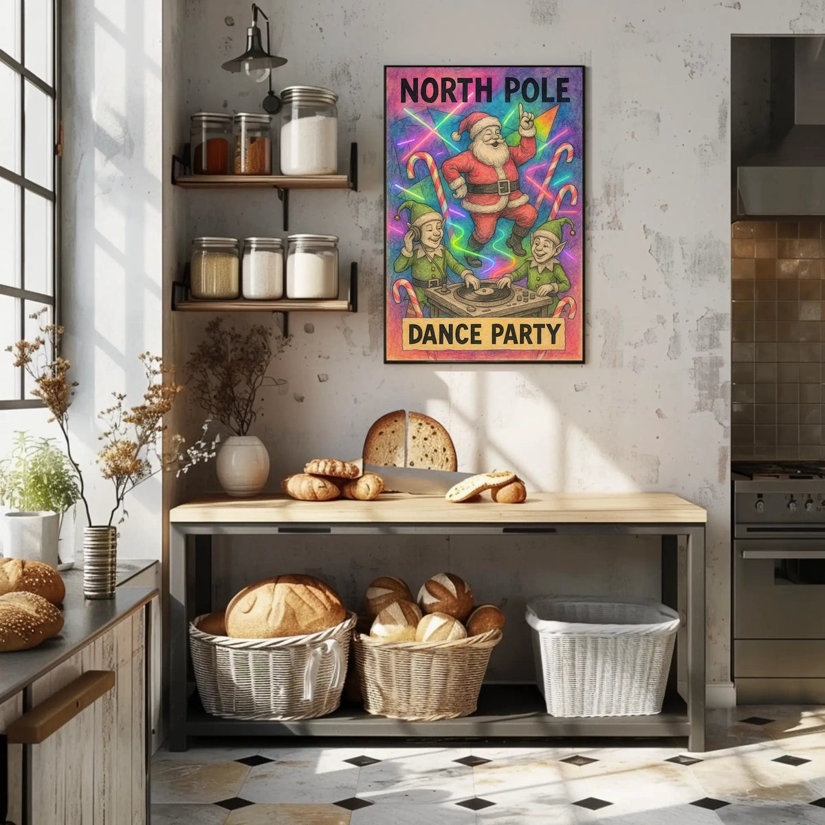 North Pole Dance Party Poster