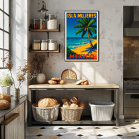 Isla Mujeres Travel Poster