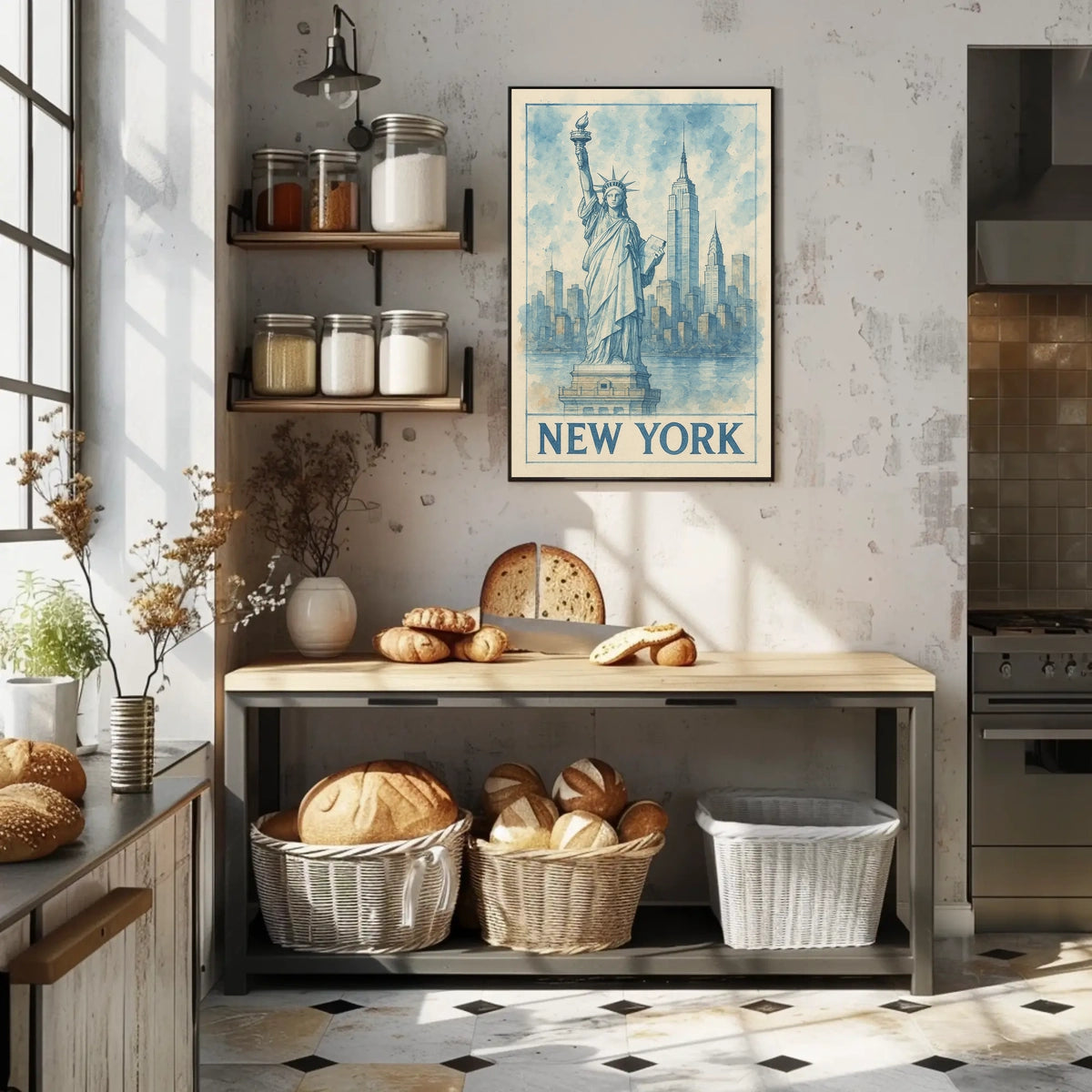 New York Skyline Poster