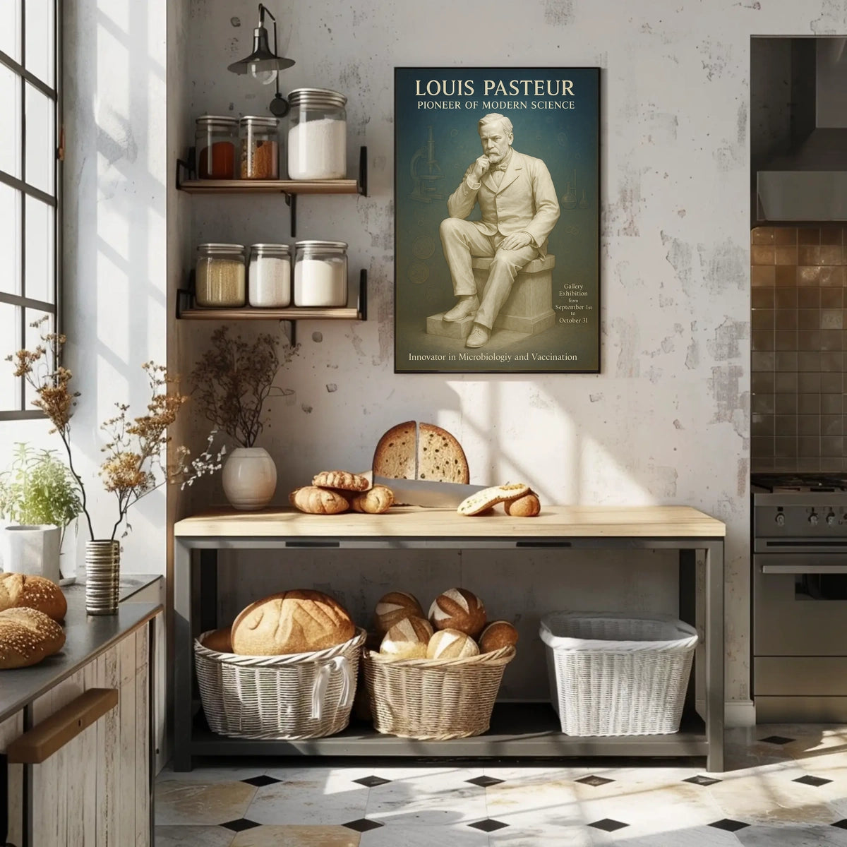 Louis Pasteur Pioneer Of Modern Poster