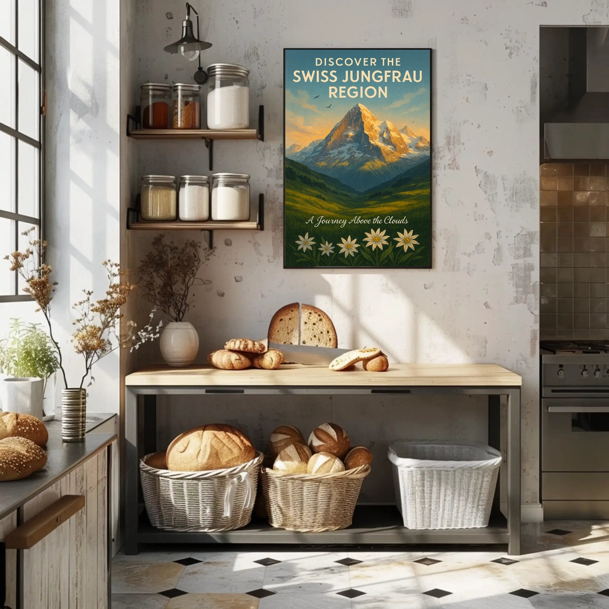 Discover the Swiss Jungfrau Region Poster
