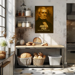 James K. Polk Poster