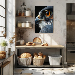 Bird of Prey Photorealistic Artwork Animal Poster PosterGoat