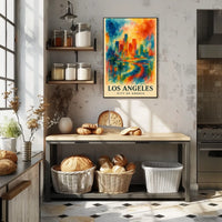 Los Angeles City Of Angels Poster