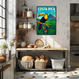 Costa Rica Tropical Paradise Poster