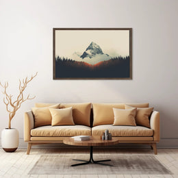 Majestic Mountain Peaks Poster