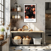 William Morris Textile Design Vintage Artistic Poster