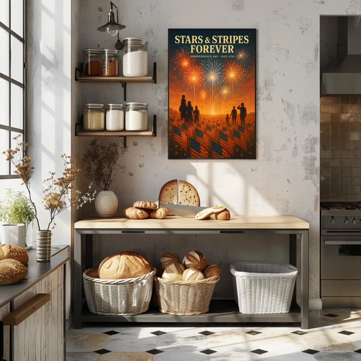 Stars Stripes Forever Poster