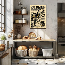Jim Thorpe The Ultimate Athlete Jim Thorpe Poster