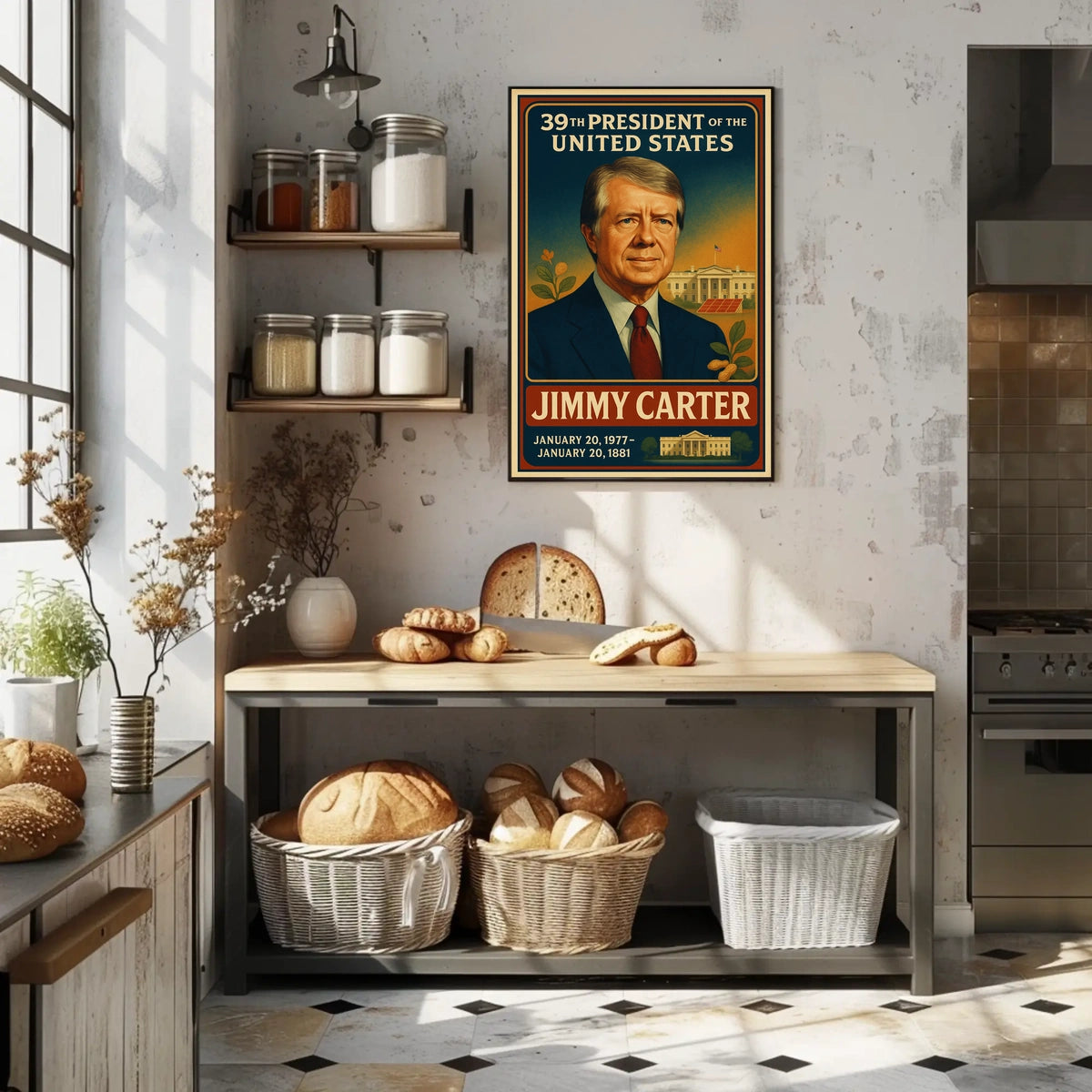 Jimmy Carter 39th President Poster