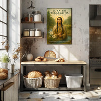 St. Kateri Tekakwitha Lily of the Mohawks Poster