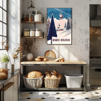 Haute-Bavière Winter Escape Poster