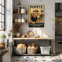 Popeye 1929 Art Poster POP-100