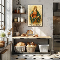 Saint Catherine of Alexandria Poster