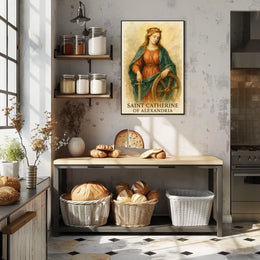 Saint Catherine of Alexandria Poster