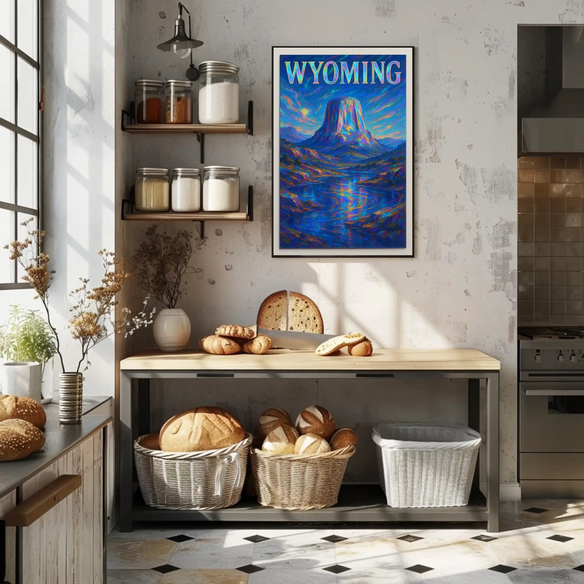 Wyoming Landscape Poster