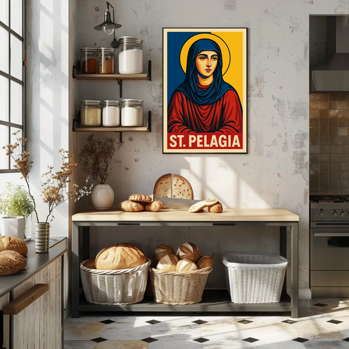 St. Pelagia Poster