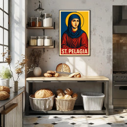 St. Pelagia Poster