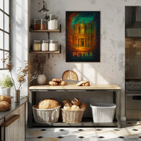 Petra Echoes of Ancient Majesty Poster