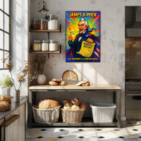 James K. Polk 11th President Poster PosterGoat