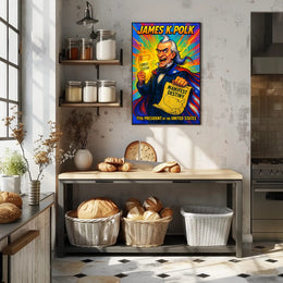 James K. Polk 11th President Poster PosterGoat
