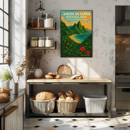 American Samoa National Park Poster