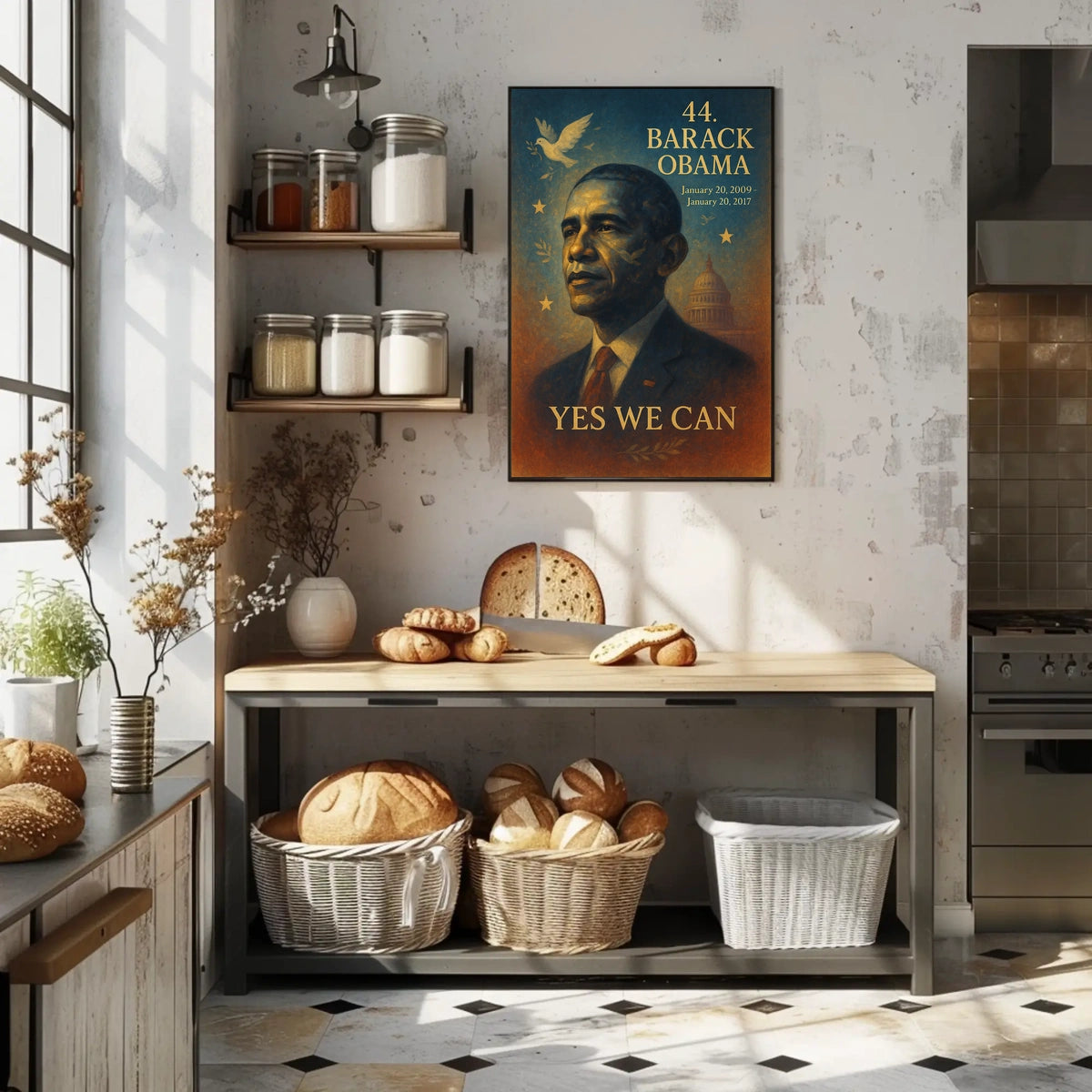 Barack Obama Inspirational and Iconic Historical or Presidential Poster