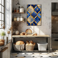 Ornate Geometric Luxury Wall Art Poster - Cultural Heritage