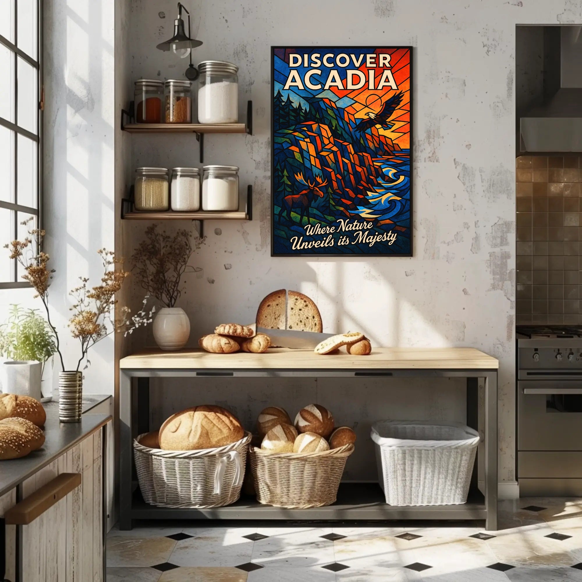 Discover Acadia Poster
