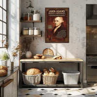 John Adams 2nd President Poster PosterGoat