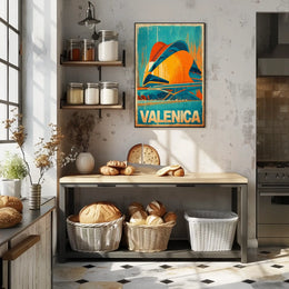 Valencia Architecture Poster