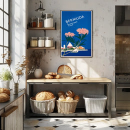Bermuda In Oleander Time Poster