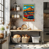 Rock Springs, Wyoming Poster